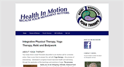 Desktop Screenshot of healthinmotionaz.com