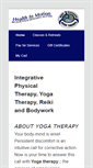 Mobile Screenshot of healthinmotionaz.com